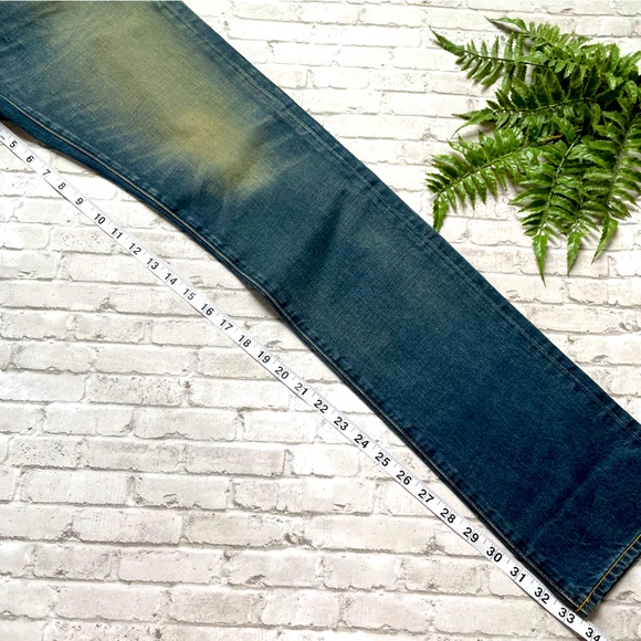 Imogene and Willie NEW Barton Slim Denim Jeans 27 Medium Wash Casual - Picture 12 of 14